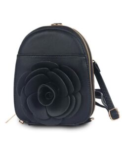 Black-Flower-Mini-Backpack-25.00